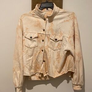 NATURAL LIFE Cream Utility Jacket
